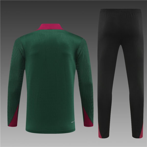 2425 Paris Saint-Germain F.C. green Training suit set Player version - 图片 4