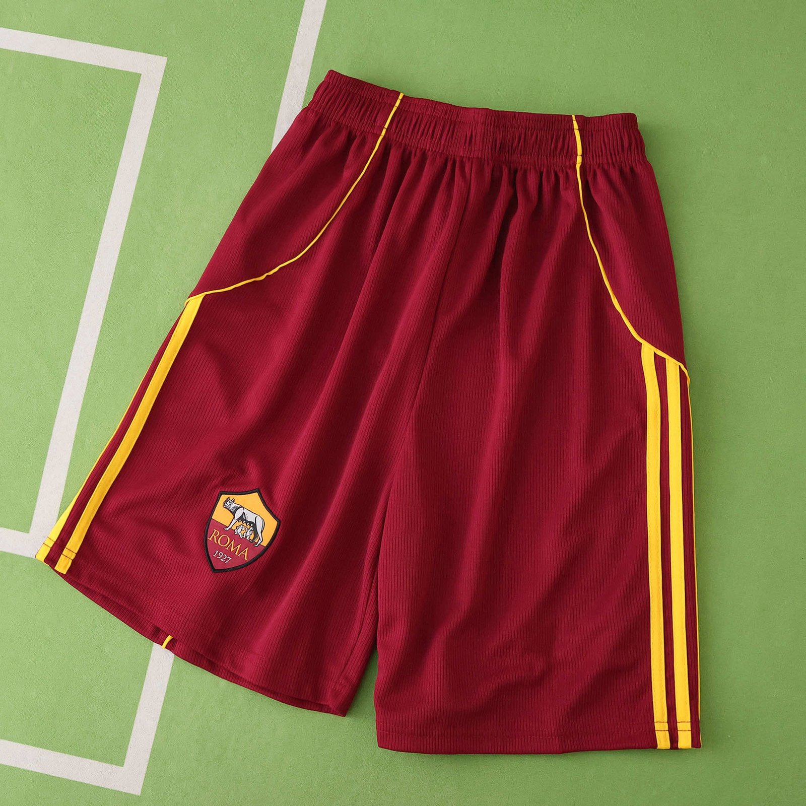 1042213ded-1 2526 Season A.S. Roma Home shorts - Imagen 1