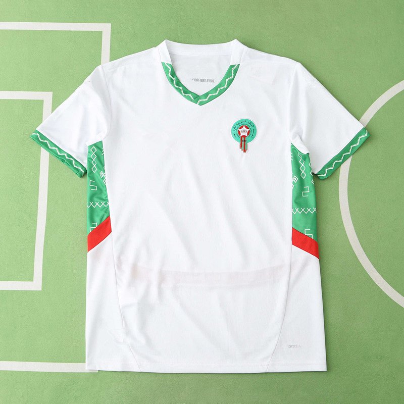 119354ee19 2526 season Morocco away Fan version - Imagem 1