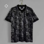 1990 season England Black Retro Fan version