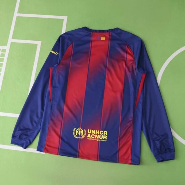 2526 season FC Barcelona / Barça home Long sleeved Fan version - Billede 16