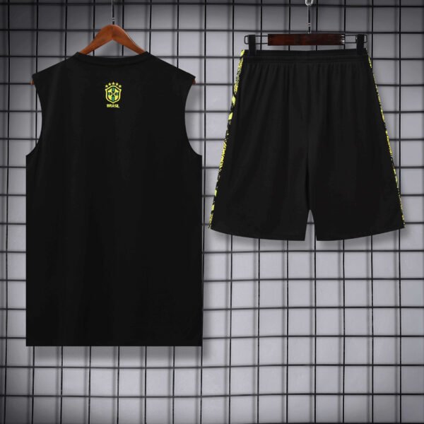 2526 season Brazil Jesus Training clothes suit vest Fan version - Billede 2