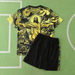 2425 season Brazil Jesus Kids kit - Billede 3