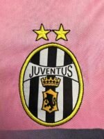 0203 season Juventus Pink Black retro Fan version - Image 4