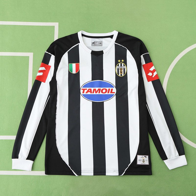 2c48b819aa 0203 season Juventus F.C. home Long sleeved retro Fan version - Afbeelding 1