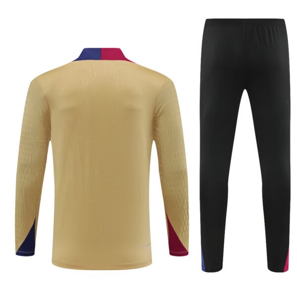 2425 FC Barcelona / Barça golden Training suit set Player version - Imagem 3