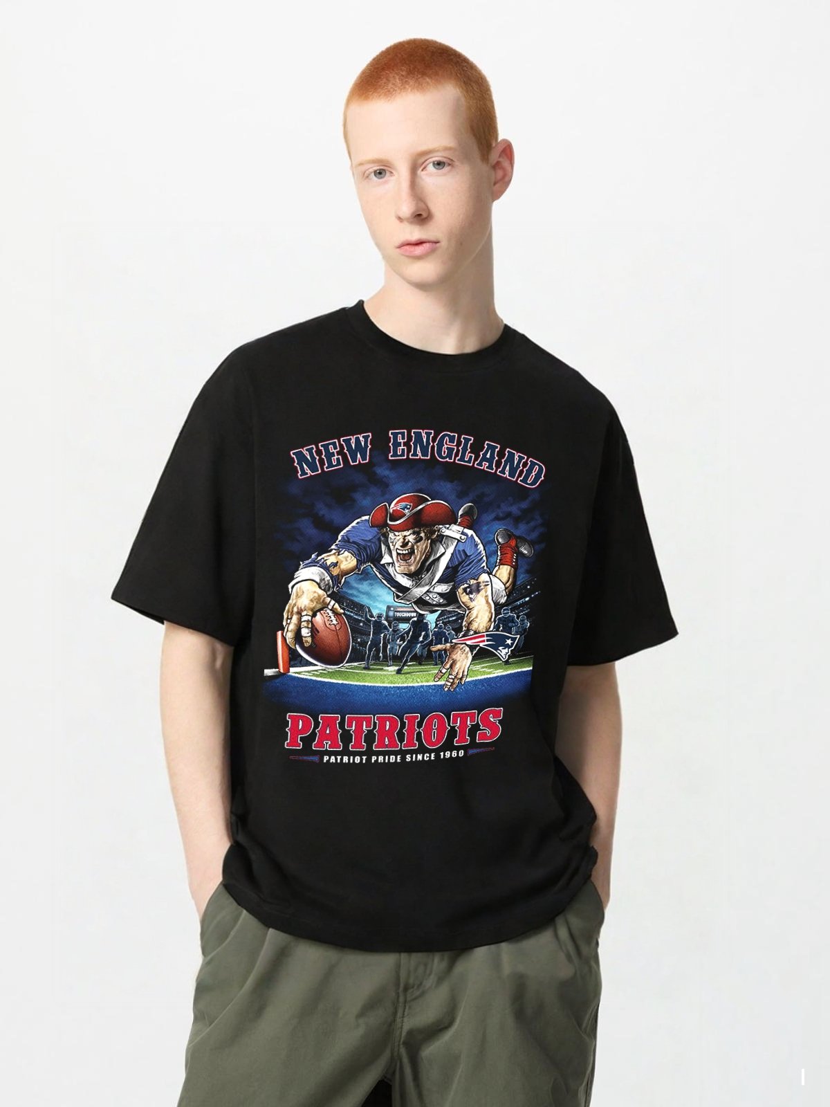 394e8a1d17 NEW ENGLAND PATRIOTS Vintage t-shirt 2506A022 - الصورة 1