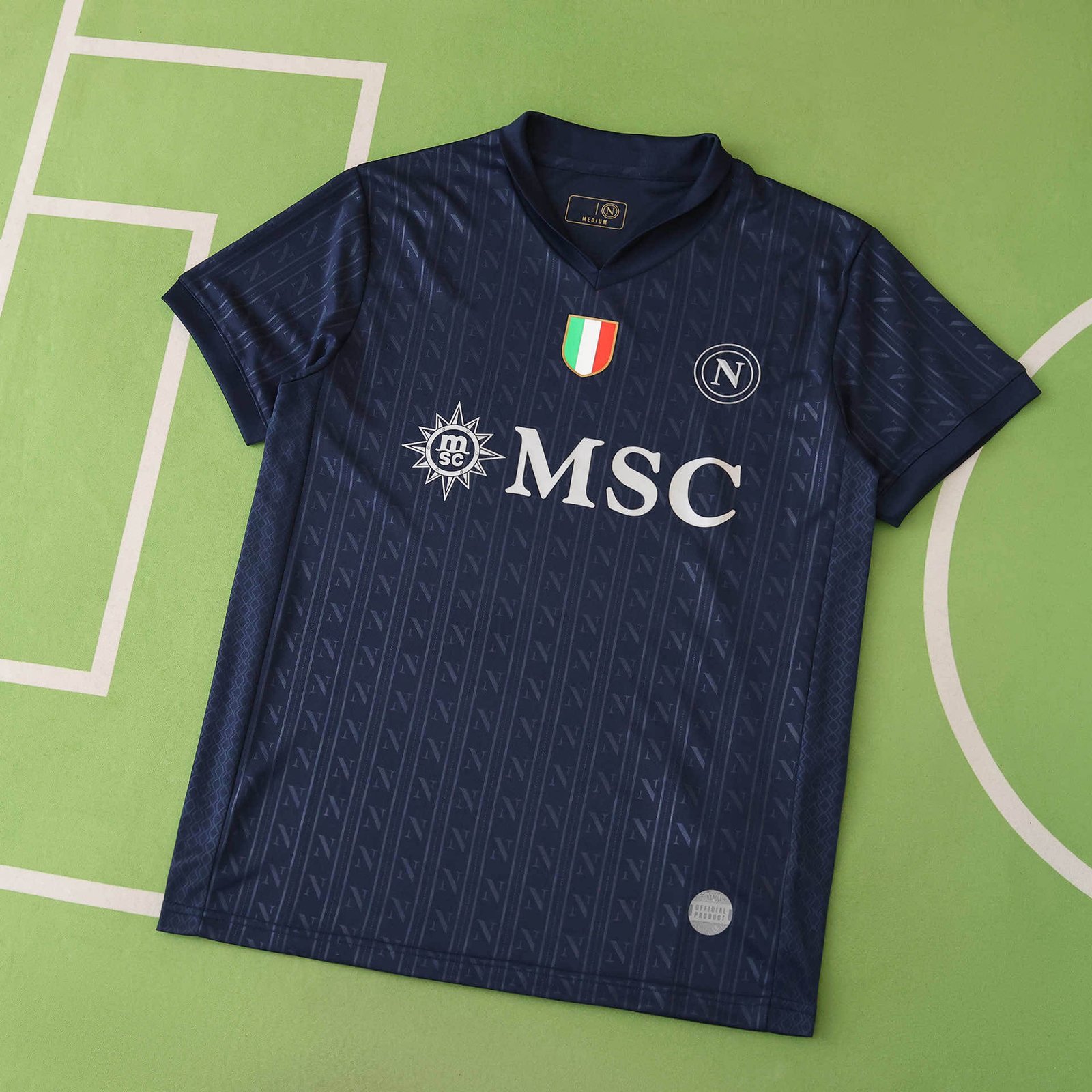 3a2e9d483d 2526 season S.S.C. Napoli third Champions League Fan version - immagine 1