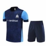 2526 season Olympique de Marseille Training clothes suit Short sleeve Fan version - Billede 2