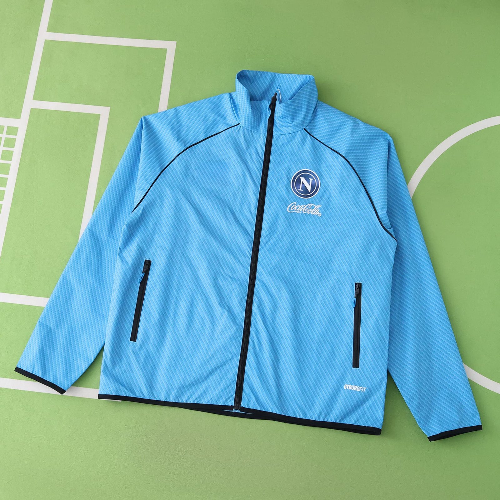 41735be1ac-1 2526 season S.S.C. Napoli Training clothes windbreaker - 图片 1