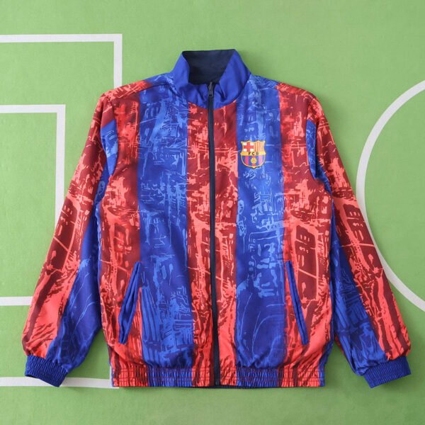 ⁦2425 FC Barcelona / Barça Wear on both sides windbreaker⁩ - الصورة ⁦10⁩