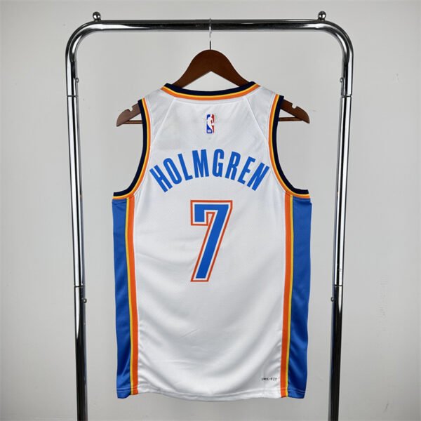 NBA Oklahoma City Thunder 7#HOLMGREN - Imagem 6