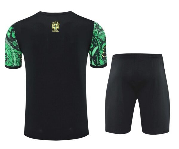2526 Brazil Jesus Training clothes suit Short sleeve Fan version - immagine 9