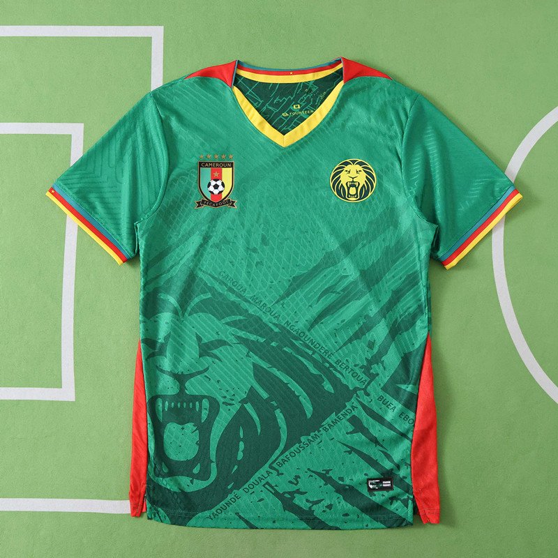 502d5fdd02 2526 season Cameroon home Player version – Image 1