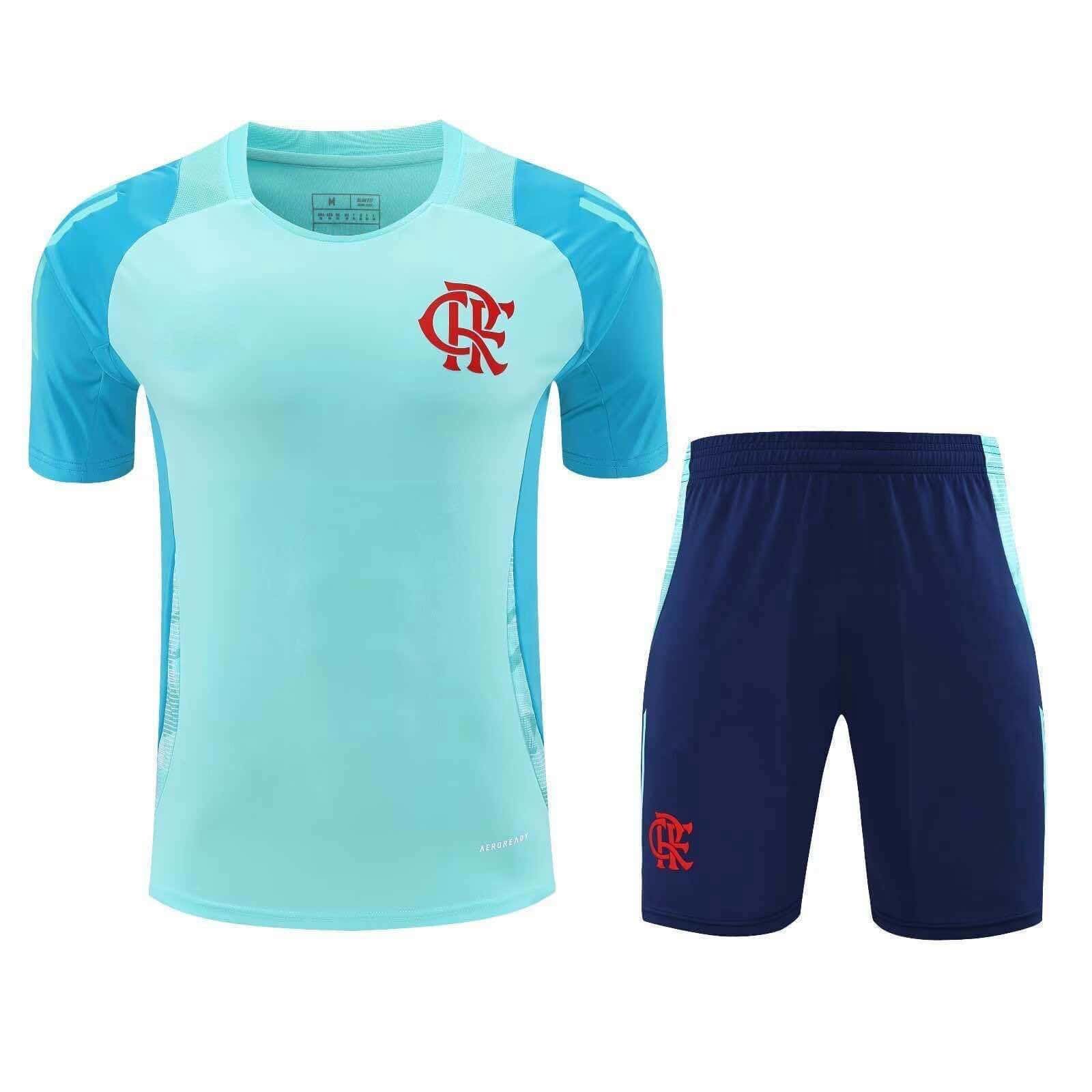 52fdbcc18f 2526 season CR Flamengo Training clothes suit Short sleeve Fan version - Billede 1