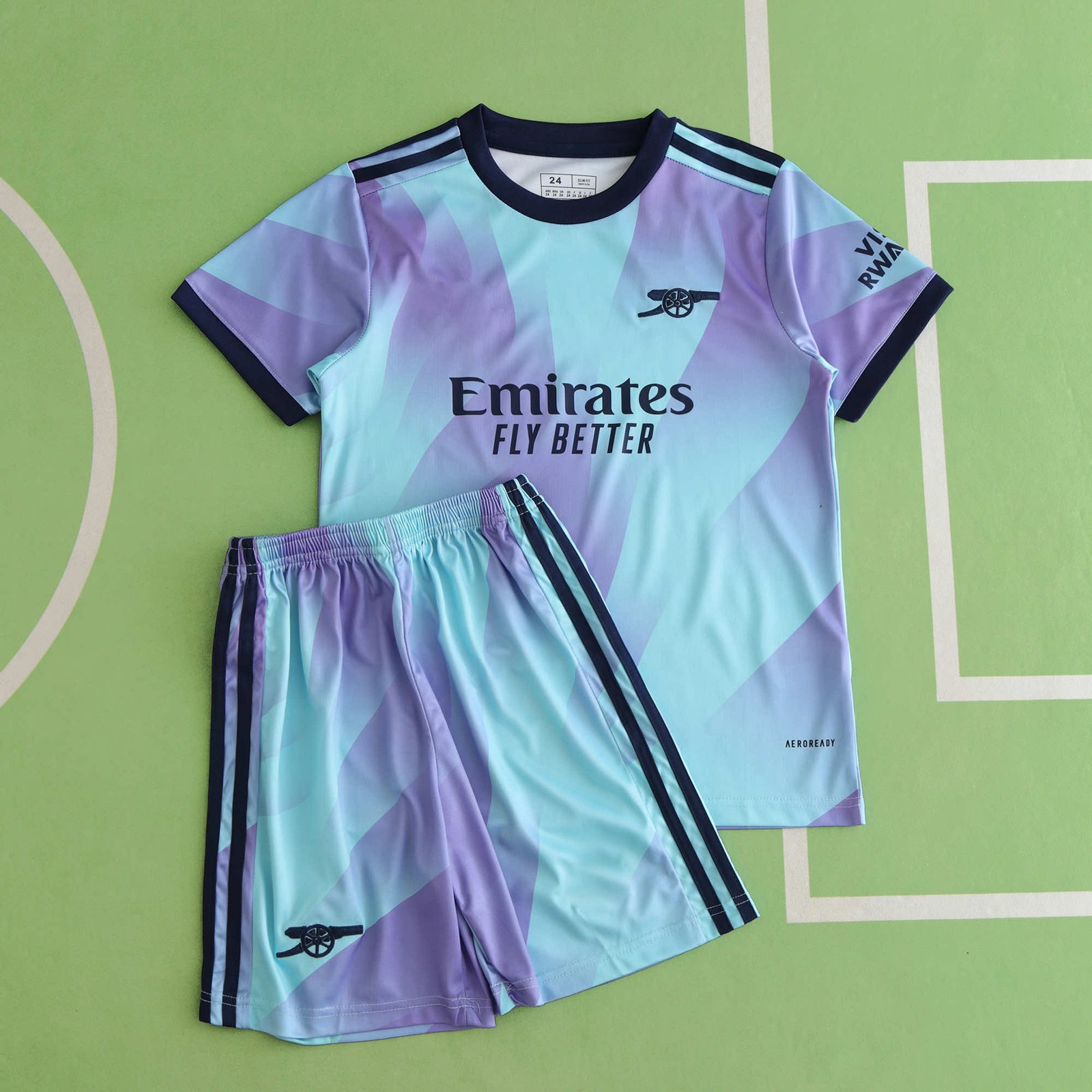 57a1e70139 2425 season Arsenal third Kids kit - immagine 1