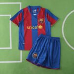 0708 FC Barcelona / Barça home retro Kids kit