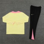 2425 Paris Saint-Germain F.C. Light yellow Training suit set Player version - 图片 6