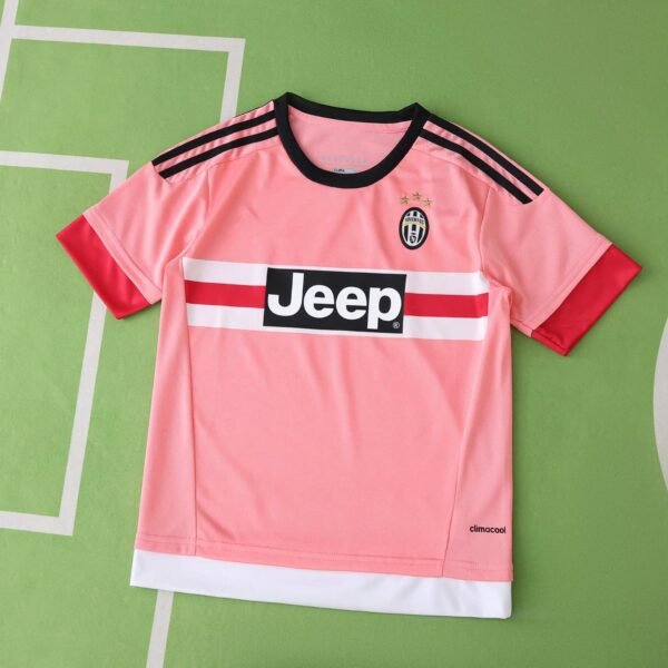 1516 season Juventus F.C. away retro Kids kit - Imagen 2