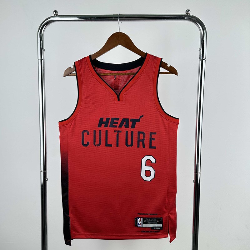 5cdf5820cf NBA Miami Heat 6#JAMES - Image 1