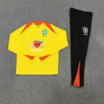 2526 season Brazil Half zip training suit set - Billede 3