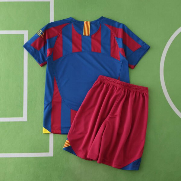 0506 FC Barcelona / Barça home retro Kids kit - 图片 14