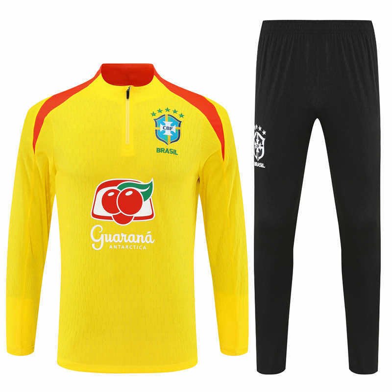 613317cca5 2526 season Brazil Half zip training suit set - Billede 1