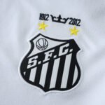2013 Santos FC home Long sleeved retro Fan version - Imagem 3