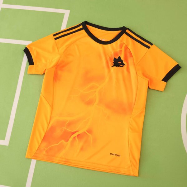 2526 season A.S. Roma away Kids kit - immagine 2