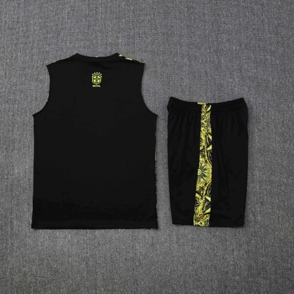 2526 season Brazil Jesus Training clothes suit vest Fan version - Billede 4