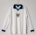 1996 season England home Long sleeved Retro Fan version