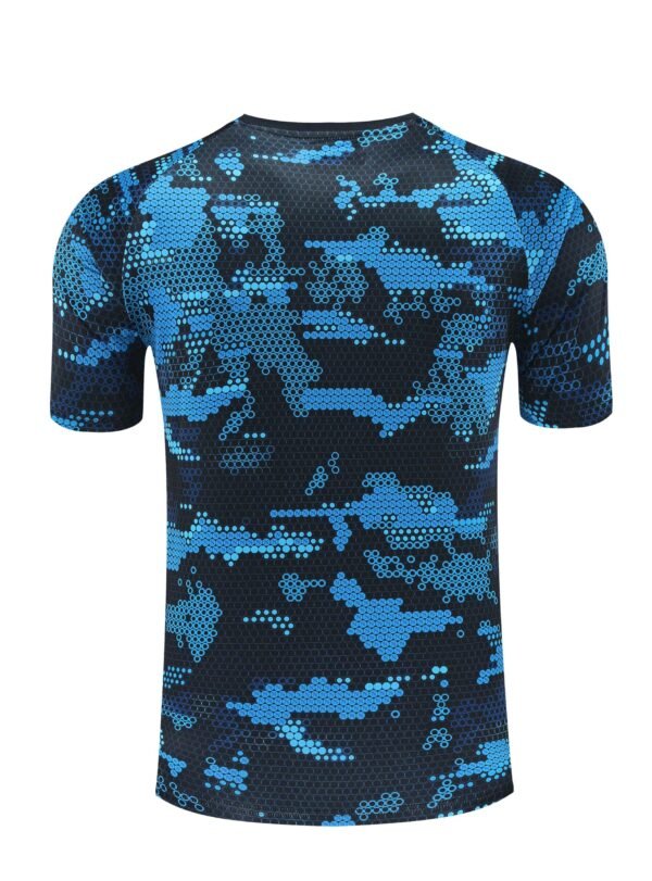 2425 S.S.C. Napoli Training clothes suit Short sleeve Fan version - 图片 6