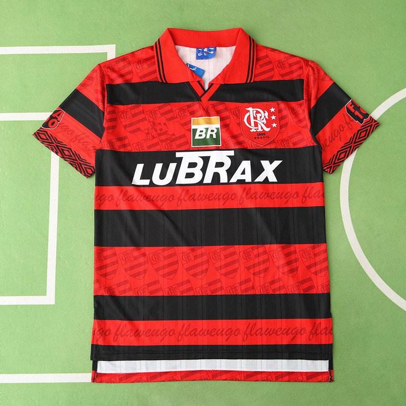 7e697cb42d 9495 season CR Flamengo home retro Fan version - Imagem 1