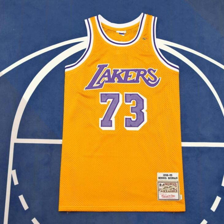 7f132628f8 NBA L.A. Lakers 73#RODMAN - Afbeelding 1