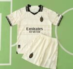 2324 season AC Milan fourth beige Kids kit