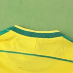 1998 season Brazil home Long sleeved retro Fan version - Imagem 7