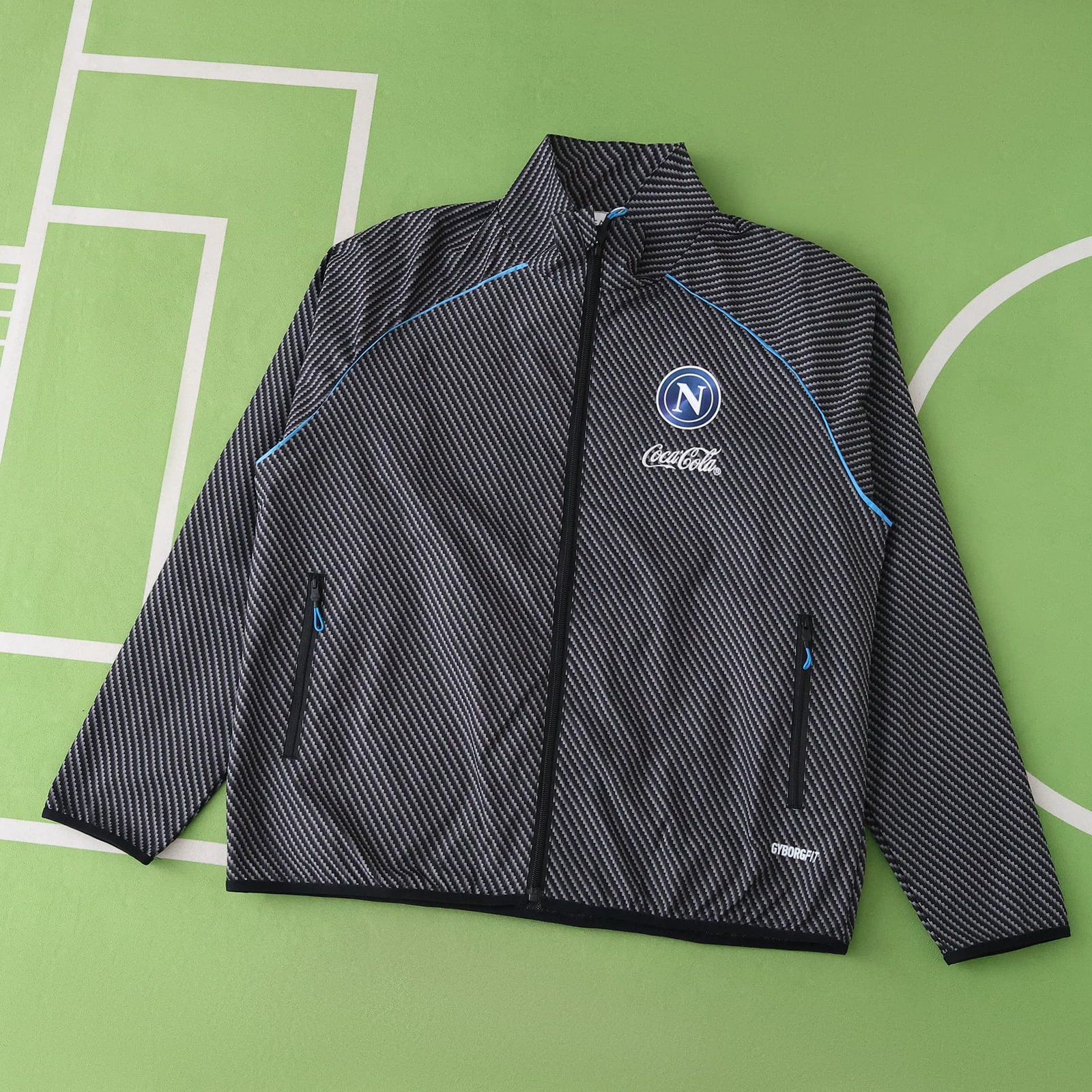 86bcb72d85-1 2526 season S.S.C. Napoli Training clothes windbreaker – Bild 1