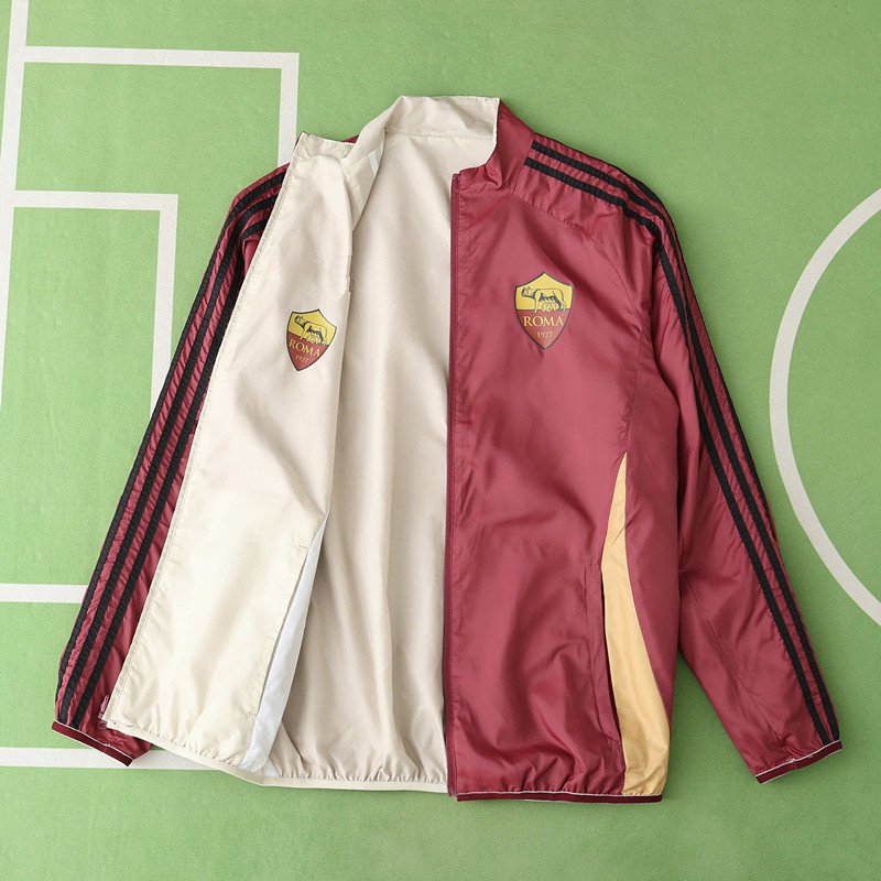 8d83e159f8-1 2425 A.S. Roma Wear on both sides windbreaker - Billede 1