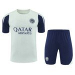 2526 Paris Saint-Germain F.C. Training clothes suit Short sleeve Fan version