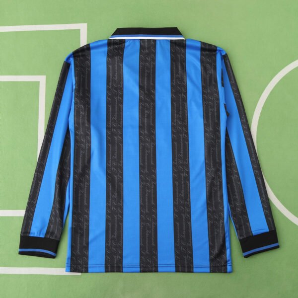 9798 season F.C. Internazionale Milano home Long sleeved retro Fan version - Afbeelding 11