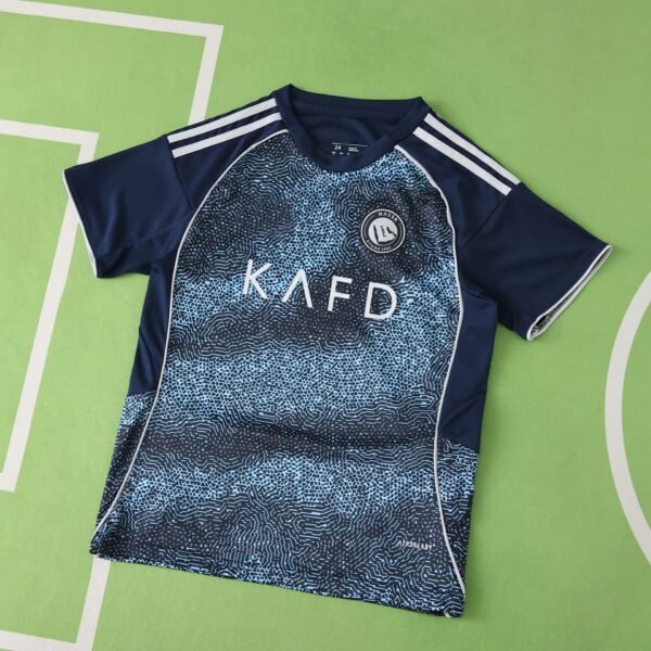 ⁦2526 season Al Nassr FC away Kids kit⁩ - الصورة ⁦2⁩