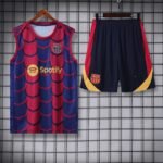 2425 FC Barcelona / Barça Training clothes suit vest Fan version