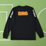 1213 season Santos FC black Long sleeved retro Fan version - Afbeelding 13