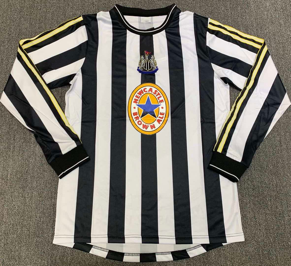 a42d500869 9799 season Newcastle United Home Long Sleeves retro Fan version - Imagen 1
