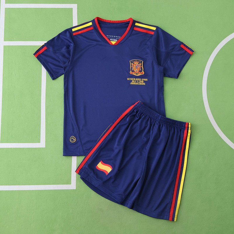 a84934fd23 2010 season Spain away Kids kit - Billede 1