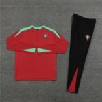 2425 Portugal  red Training suit set Player version