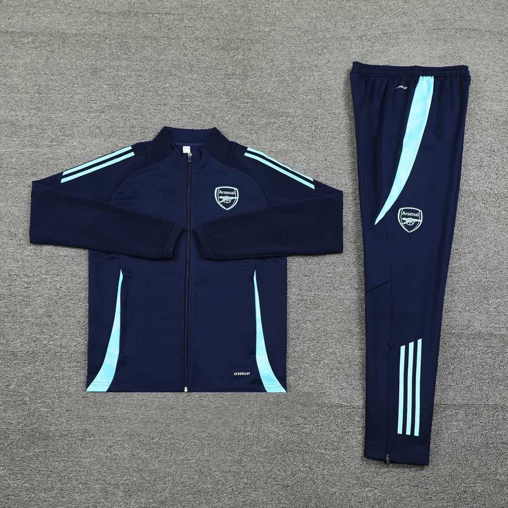 be42984f76 2425 Arsenal F.C. navy blue Long zipper jacket set - Imagem 1