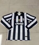 1415 season Juventus Home  long seleeve retro Fan version