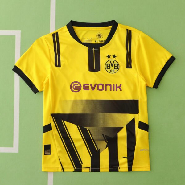 2425 season Borussia Dortmund home Champions League version Kids kit - Billede 2