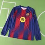 2526 season FC Barcelona / Barça home Long sleeved Fan version